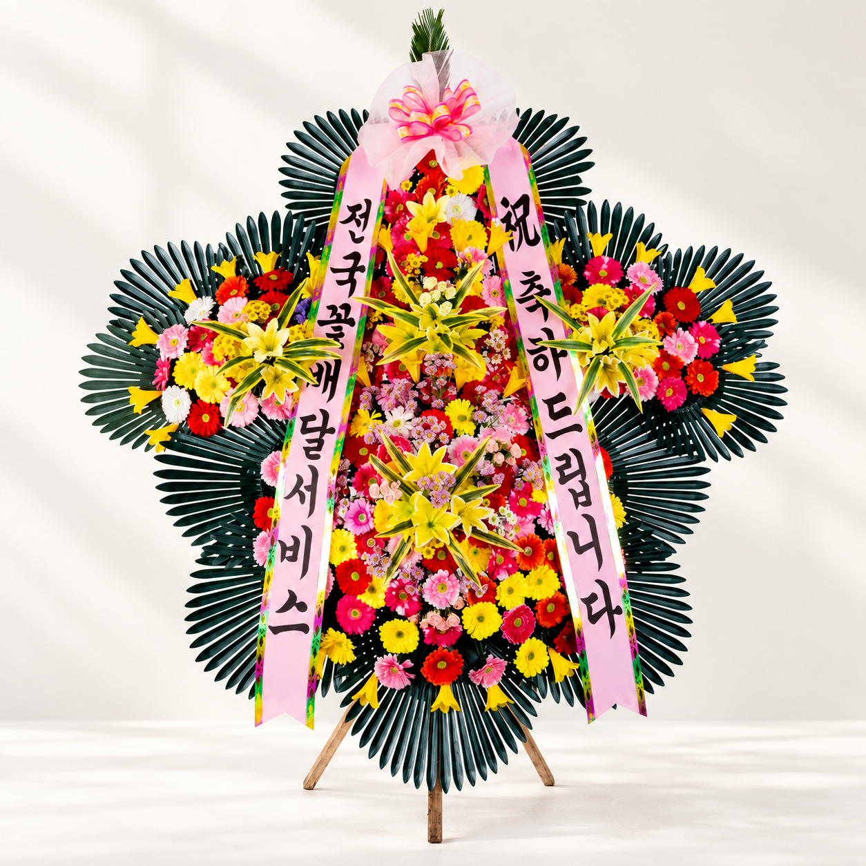 5단 명품축하화환 — 아산 축하화환